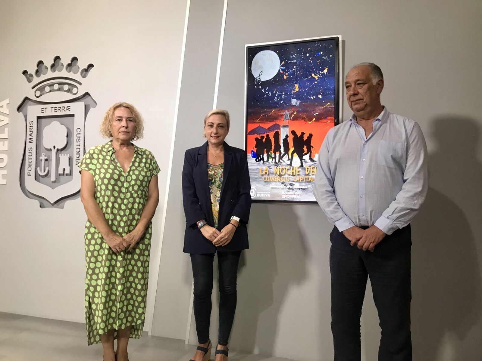 Cinta Platero, Tania González y Antonio Gemio.