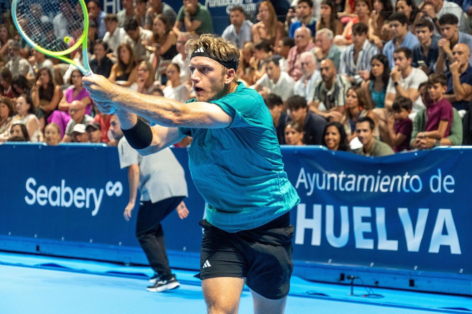 Imágenes de la final masculina de la Copa del Rey de tenis entre Daniil Medvedev y Alejandro Davidovich