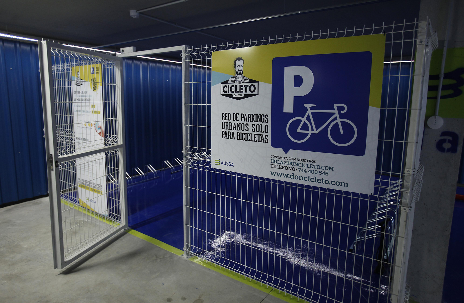 Inauguración del aparcamiento de Rafael Salgado de Bami