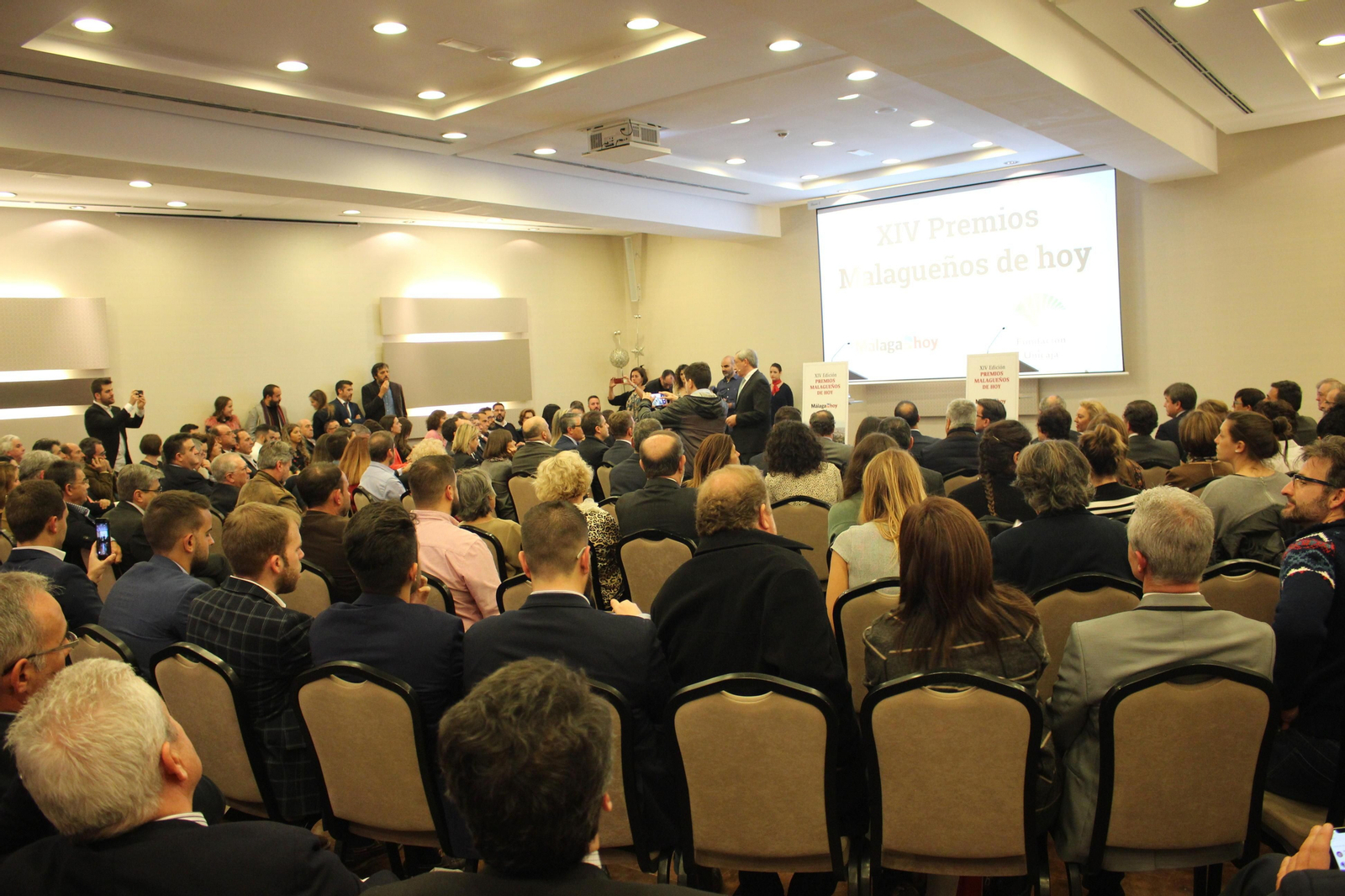 XIV edición de los premios Malagueños de Hoy