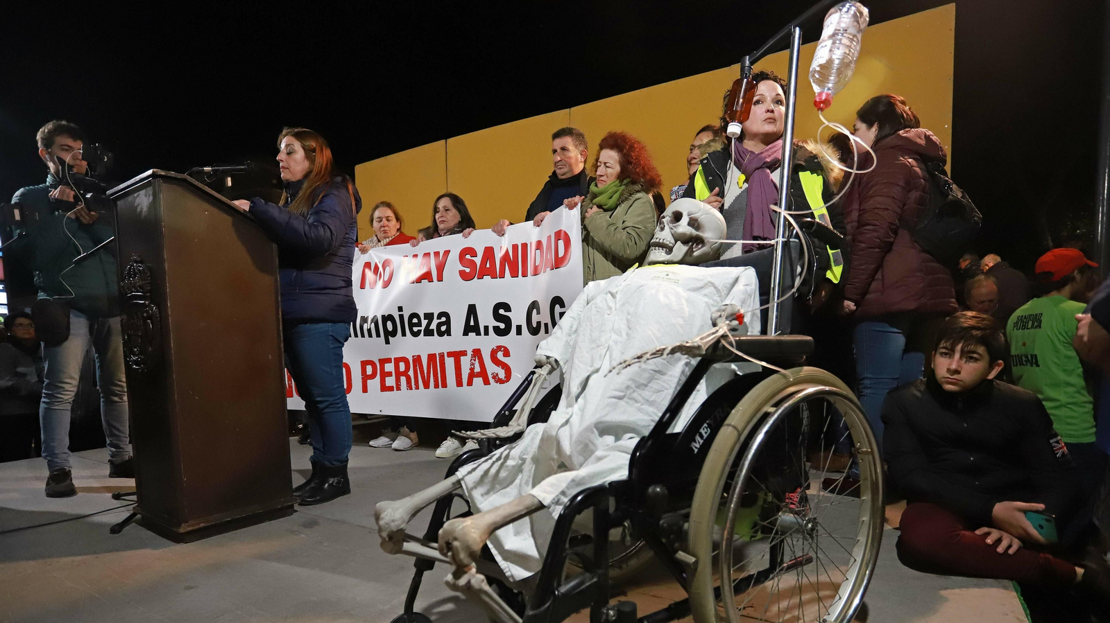 Las mejores fotos de la manifestación por la sanidad en Algeciras