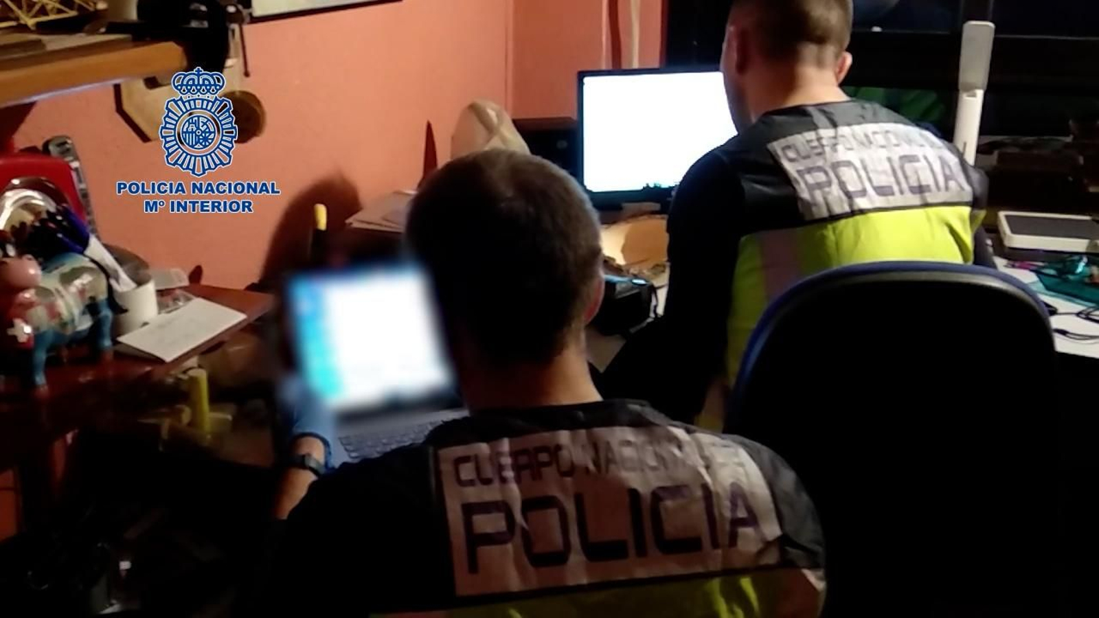 121 detenidos en una operación contra la pornografía infantil