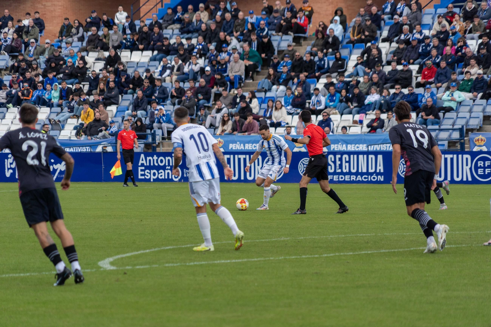 Las mejores imágenes del partido Recreativo de Huelva-Águilas