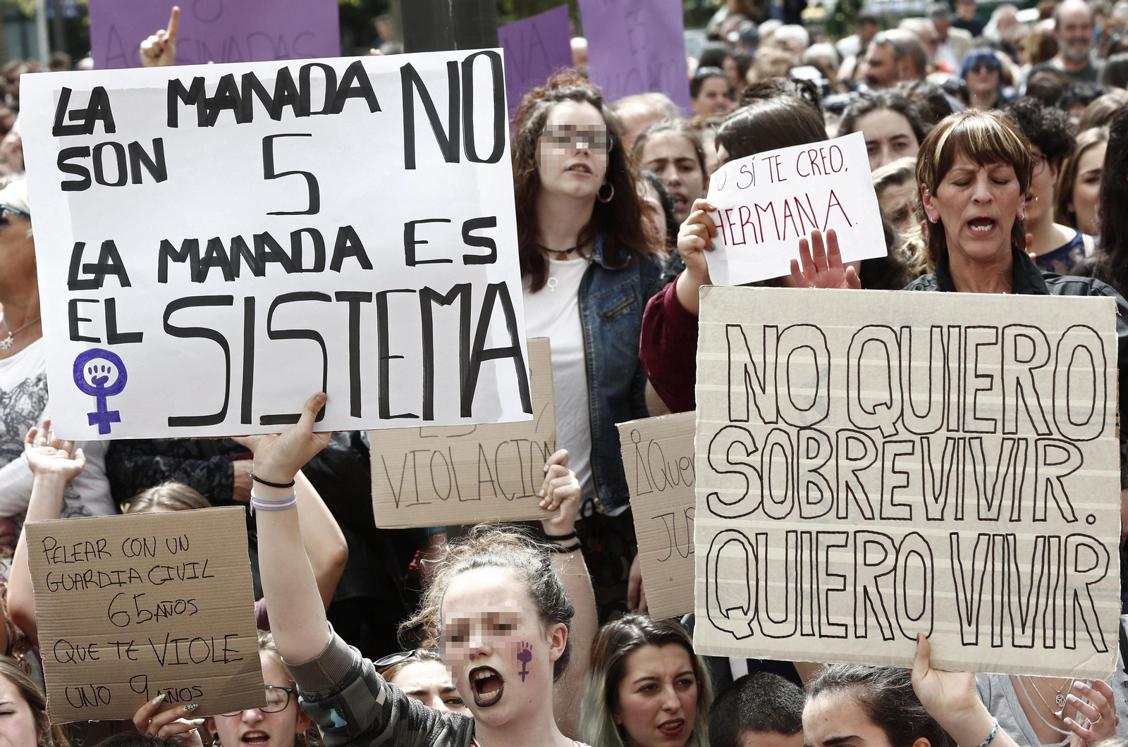 Protestas contra la sentencia de 'La Manada'