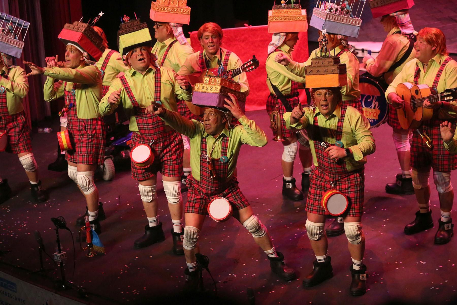 Tercer día de preliminares del Carnaval Colombino en imágenes