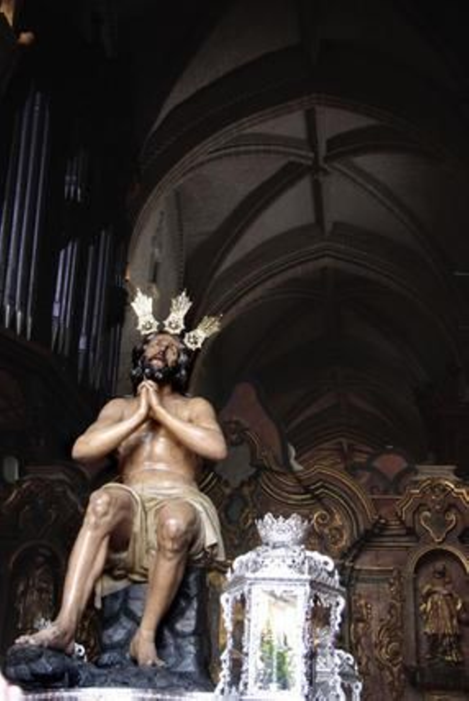 El Señor de las Penas en Santa Ana.

Foto: Victoria Hidalgo