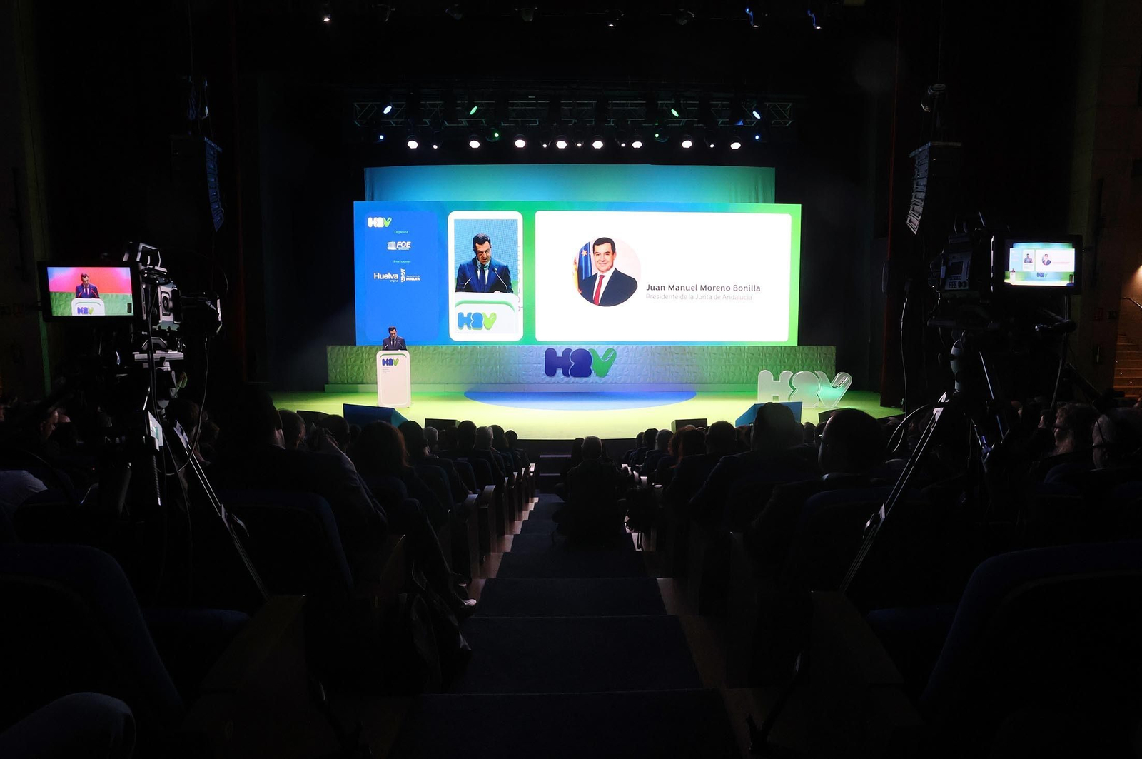 Imágenes del I Congreso Nacional de Hidrógeno Verde H2V celebrado en Huelva