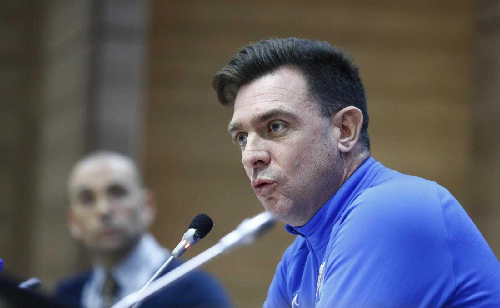 Pablo Guede, en su presentación.