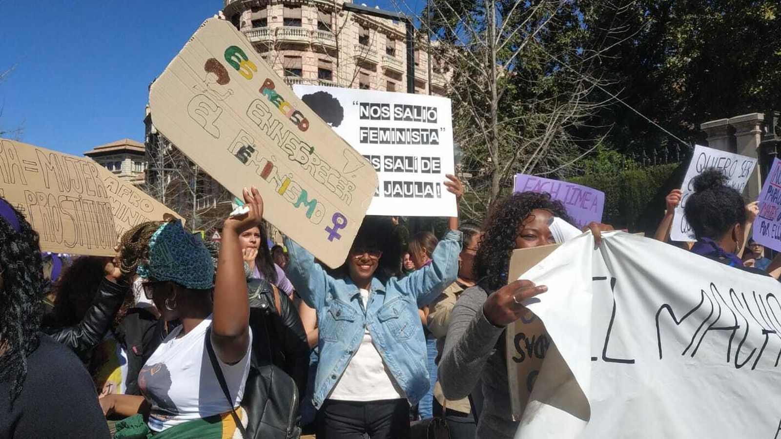 Manifestación 8-M Granada