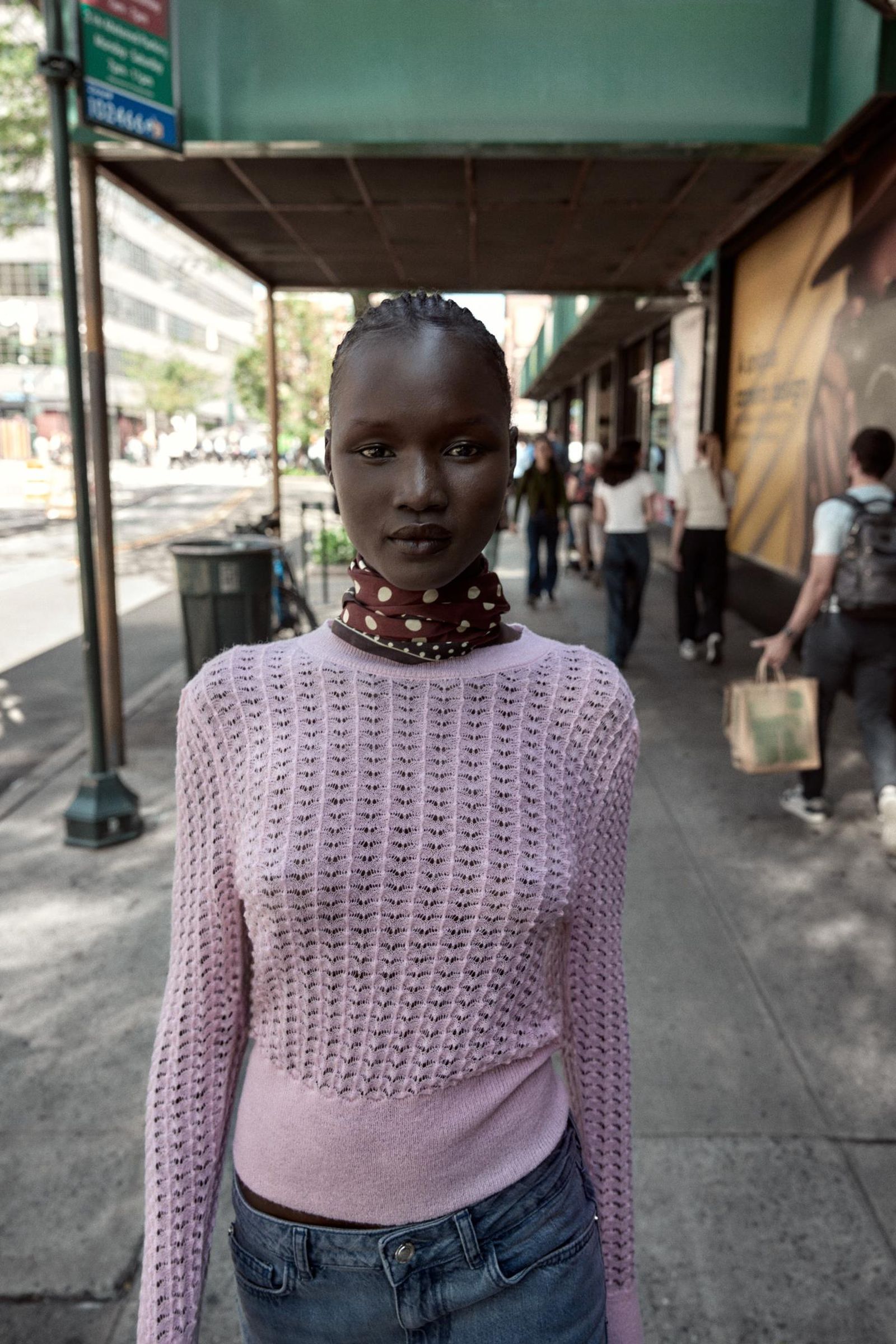 Jersey de lana y alpaca de Zara.