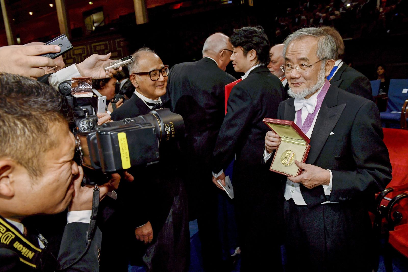 La ceremonia de entrega de los premios Nobel