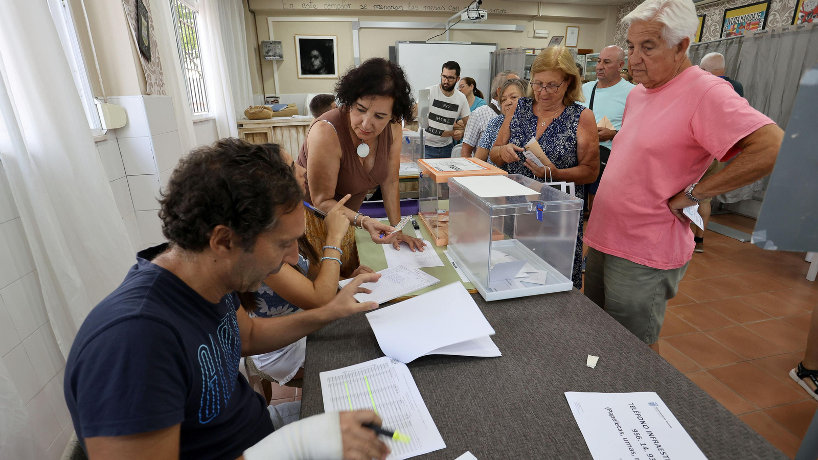 Jornada electoral en Jerez
