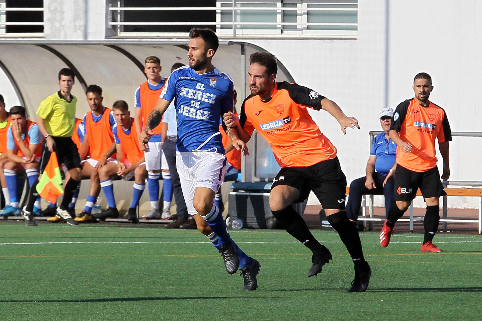 Imágenes del Xerez CD y UB Lebrijana en La Granja