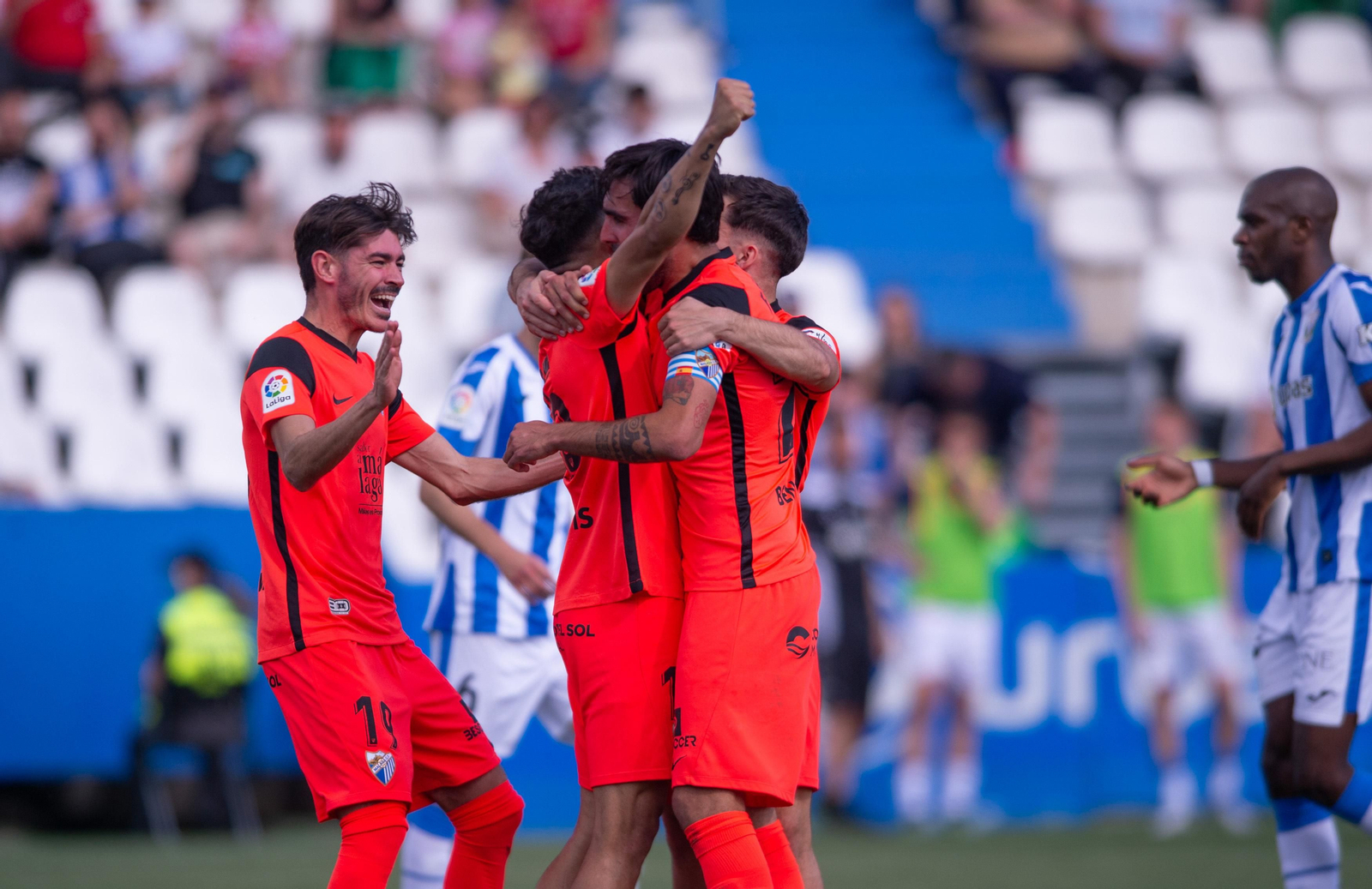 Las fotos del Leganés - Málaga CF