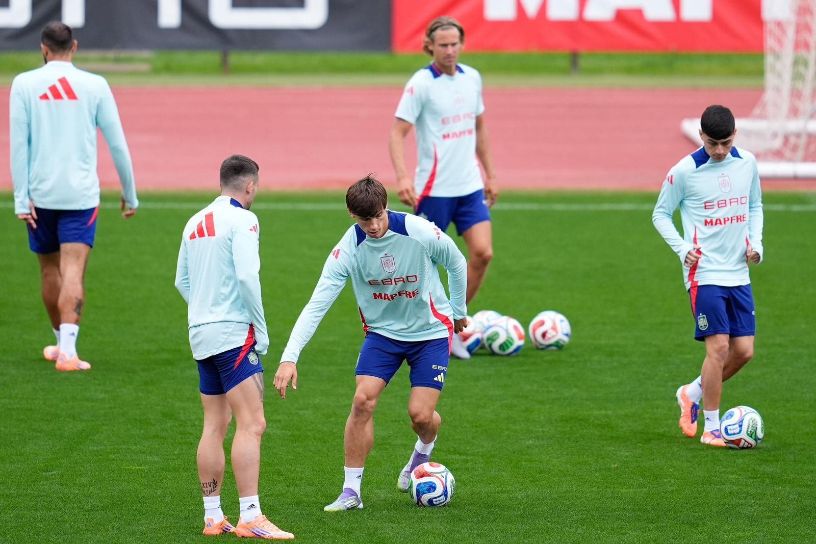 Las fotos del España-Bulgaria en Valladolid