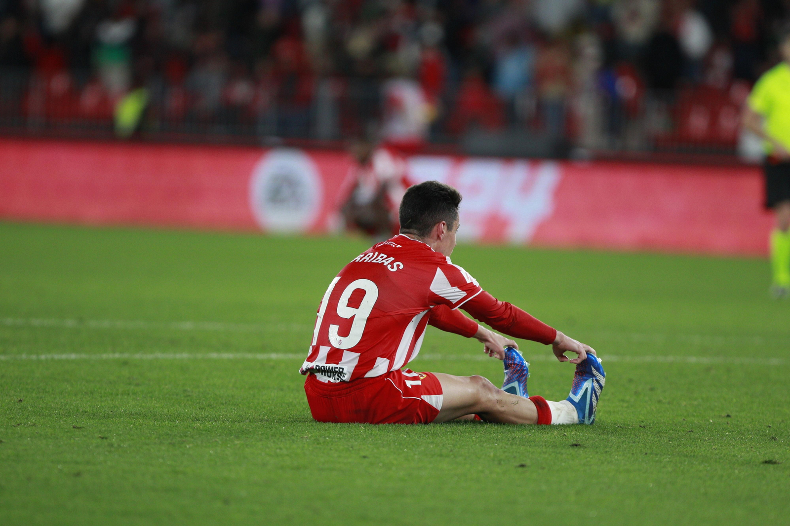 Imágenes del partido de fútbol U.D. Almería-Real Betis Balompié