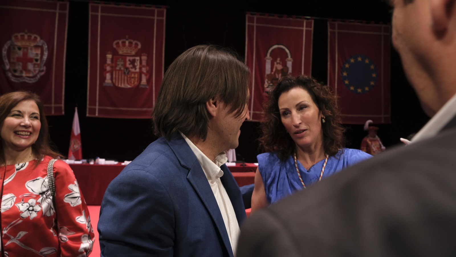 Imágenes de la constitución de la Corporación Municipal de almería, con María Vázquez como Alcaldesa