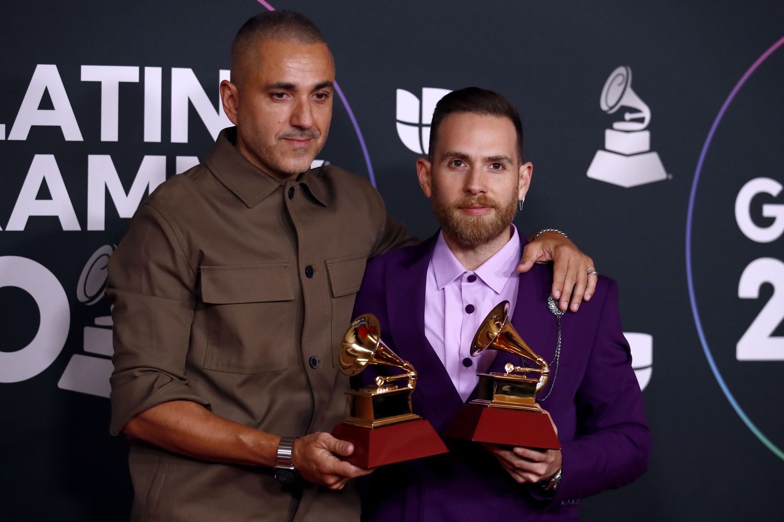 La alfombra roja de los Grammy latinos