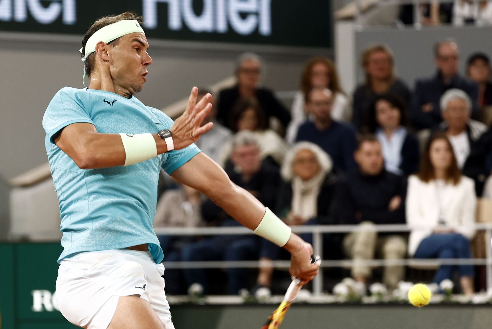 Las fotos del adiós de Nadal en Roland Garros