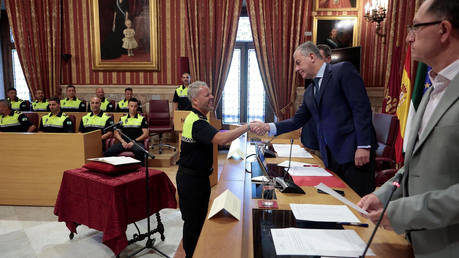 Toma de posesión de los nuevos Policías Locales.