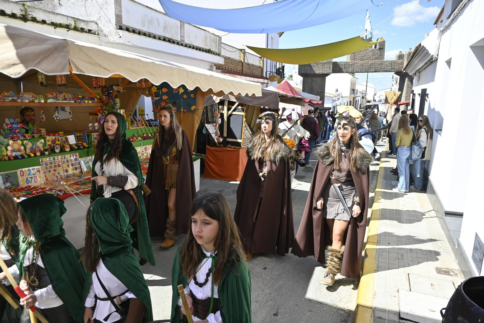 Las mejores imágenes de la Feria Medieval del Descubrimiento en Palos de la Frontera 2025