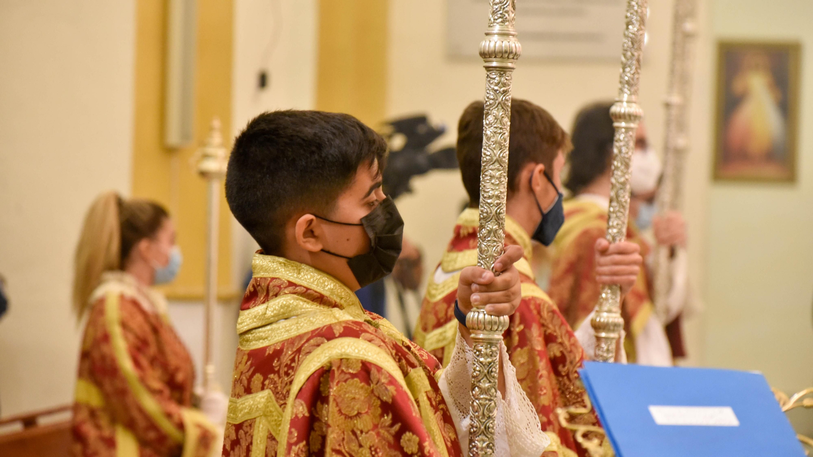 Las fotos de la Bendición de la nueva talla de Jesús Resucitado