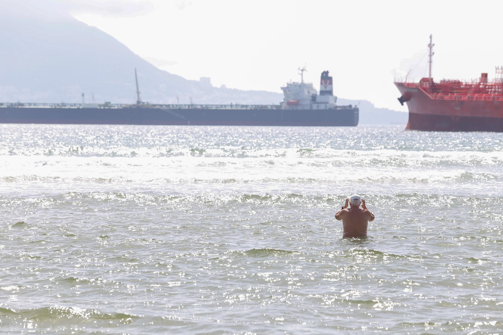Fotos de una mañana de verano en Palmones