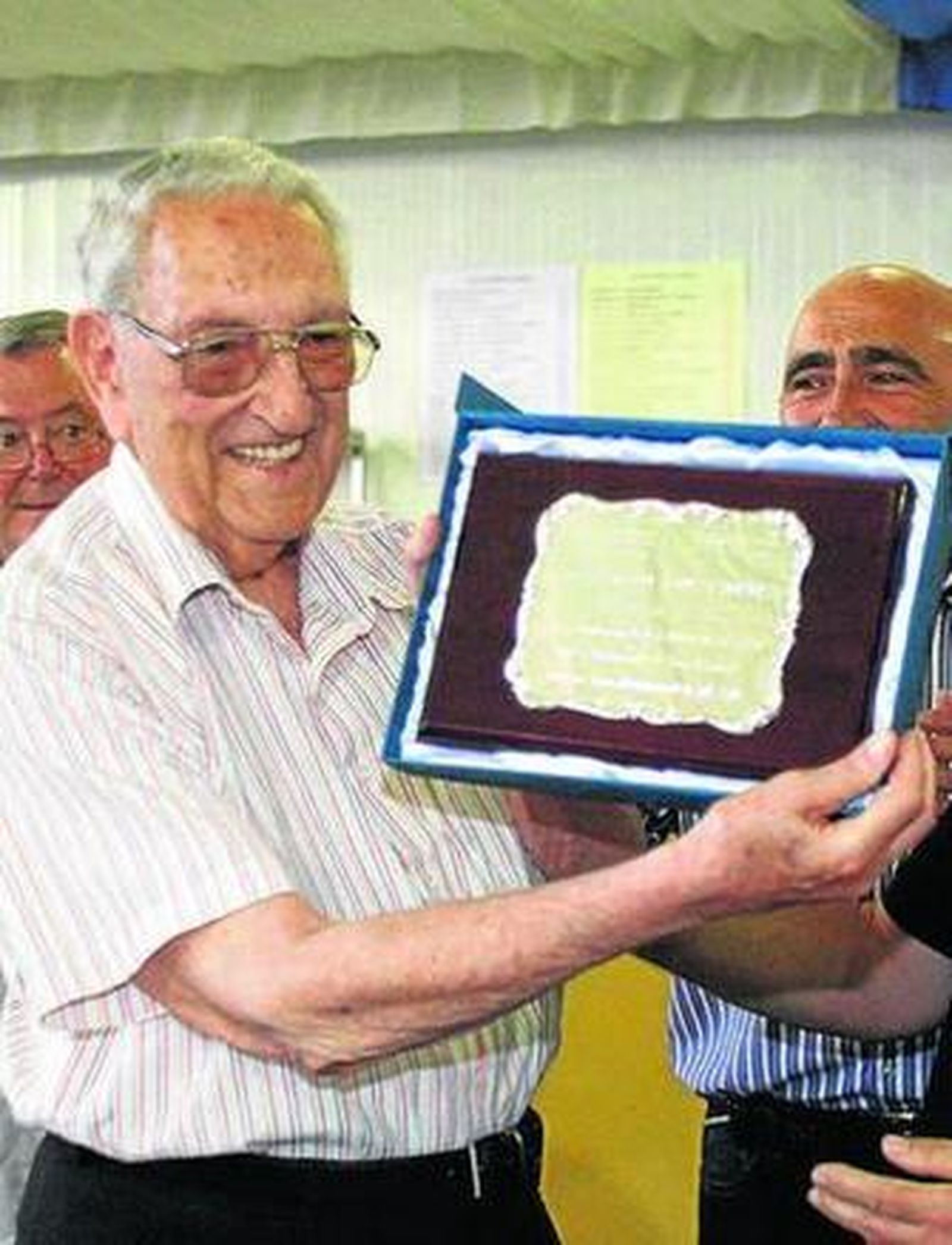 Joaquín López Cabrera y Manuela Carcy Luna, abuelos del año.