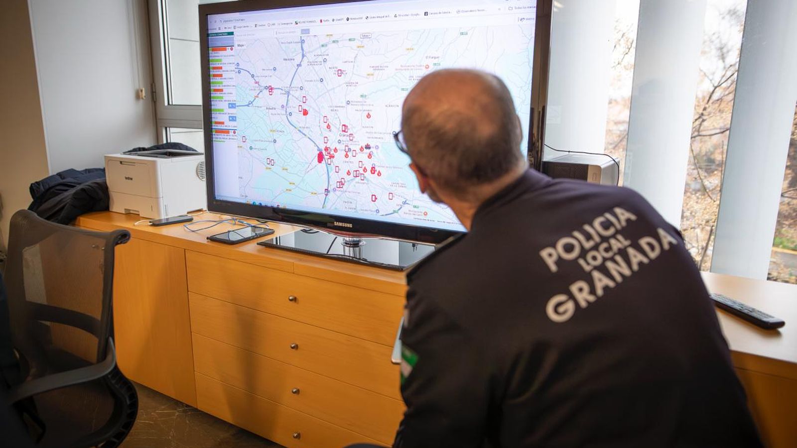 Control de las zonas con más riesgo.