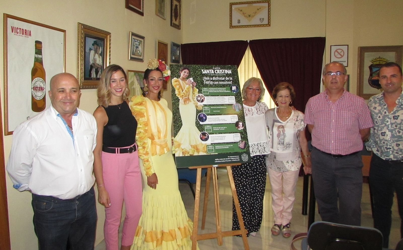 Porras, Martín-Prieto, y González en la presentación de la programación.