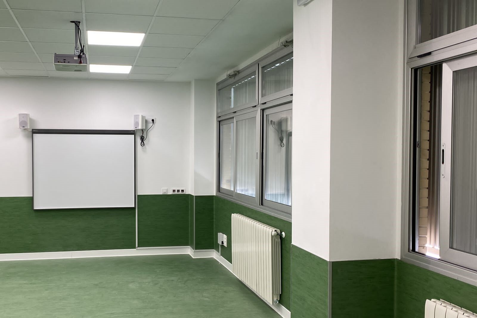 El nuevo aulario del CEIP Valdés Leal de Sevilla.