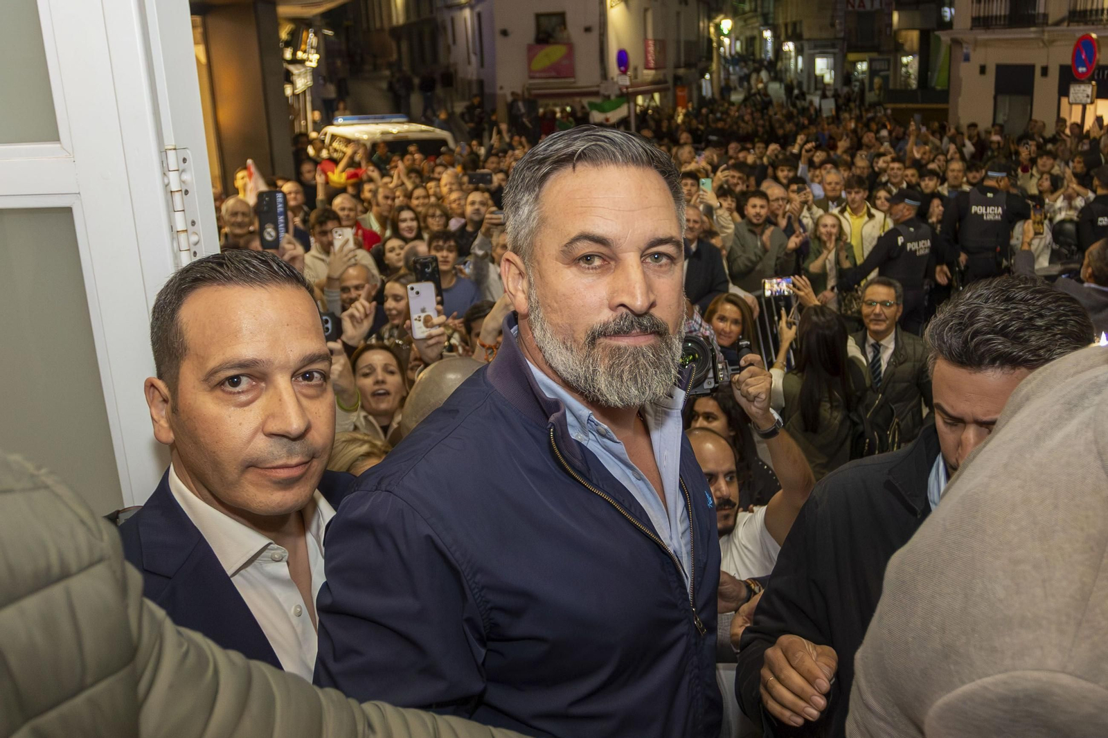 Acto de Santiago Abascal en Cáceres.
