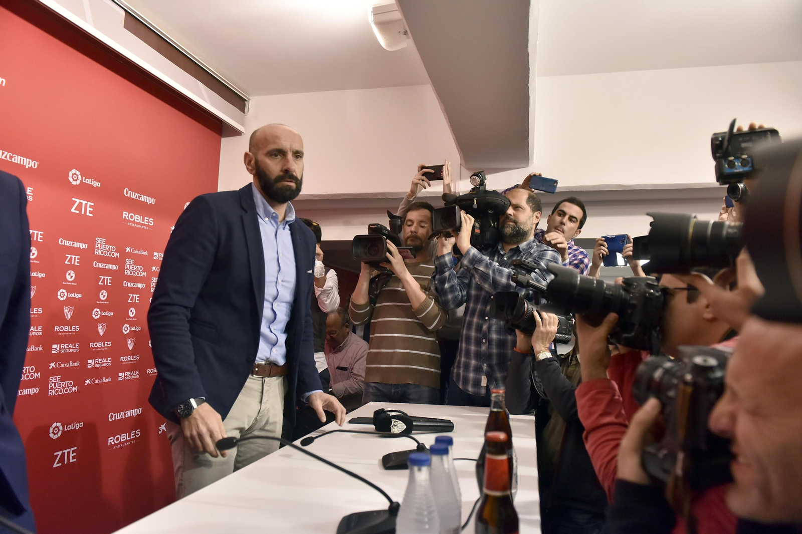 La despedida de Monchi, en imágenes