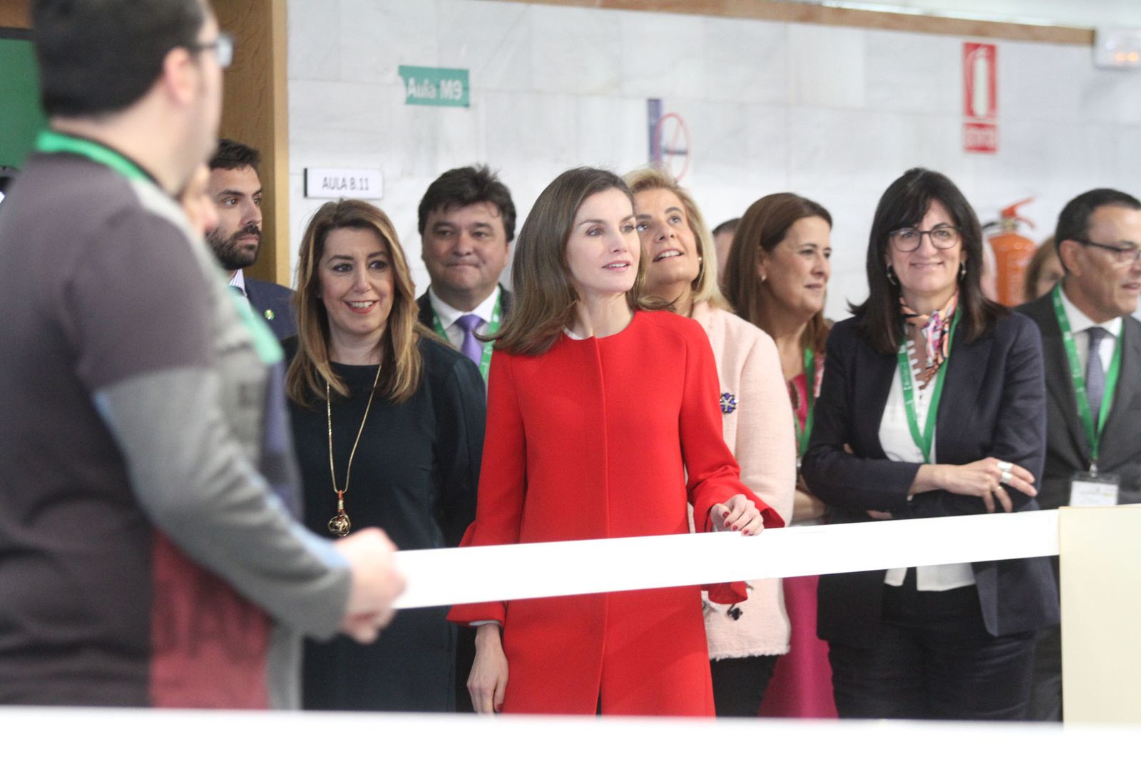 Imágenes de la visita de la reina Letizia a Huelva