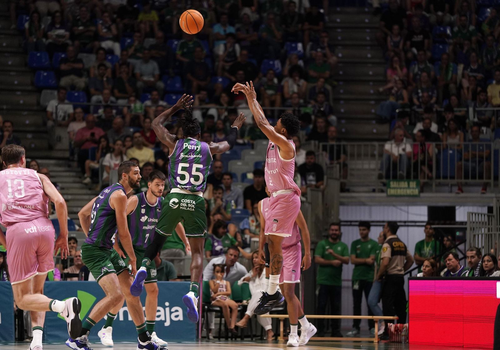 El Unicaja-Joventut, en fotos