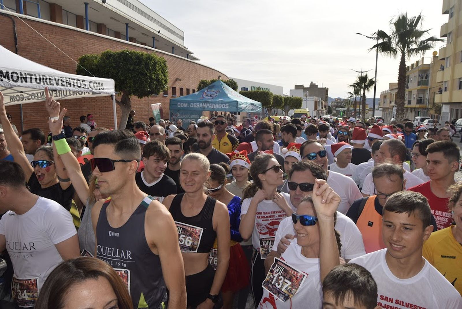Momento de la pasada edición de La San Silvestre