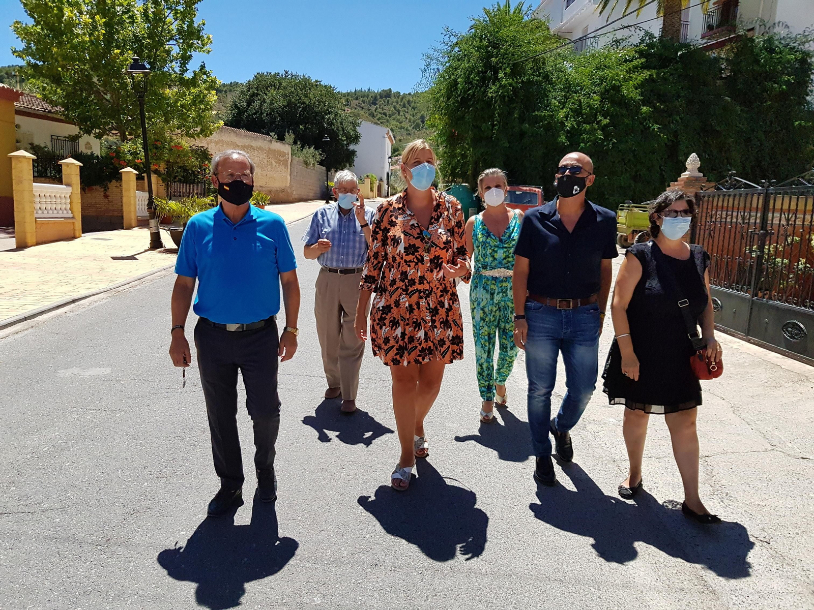 Reunión con los alcaldes del PP en El Valle.