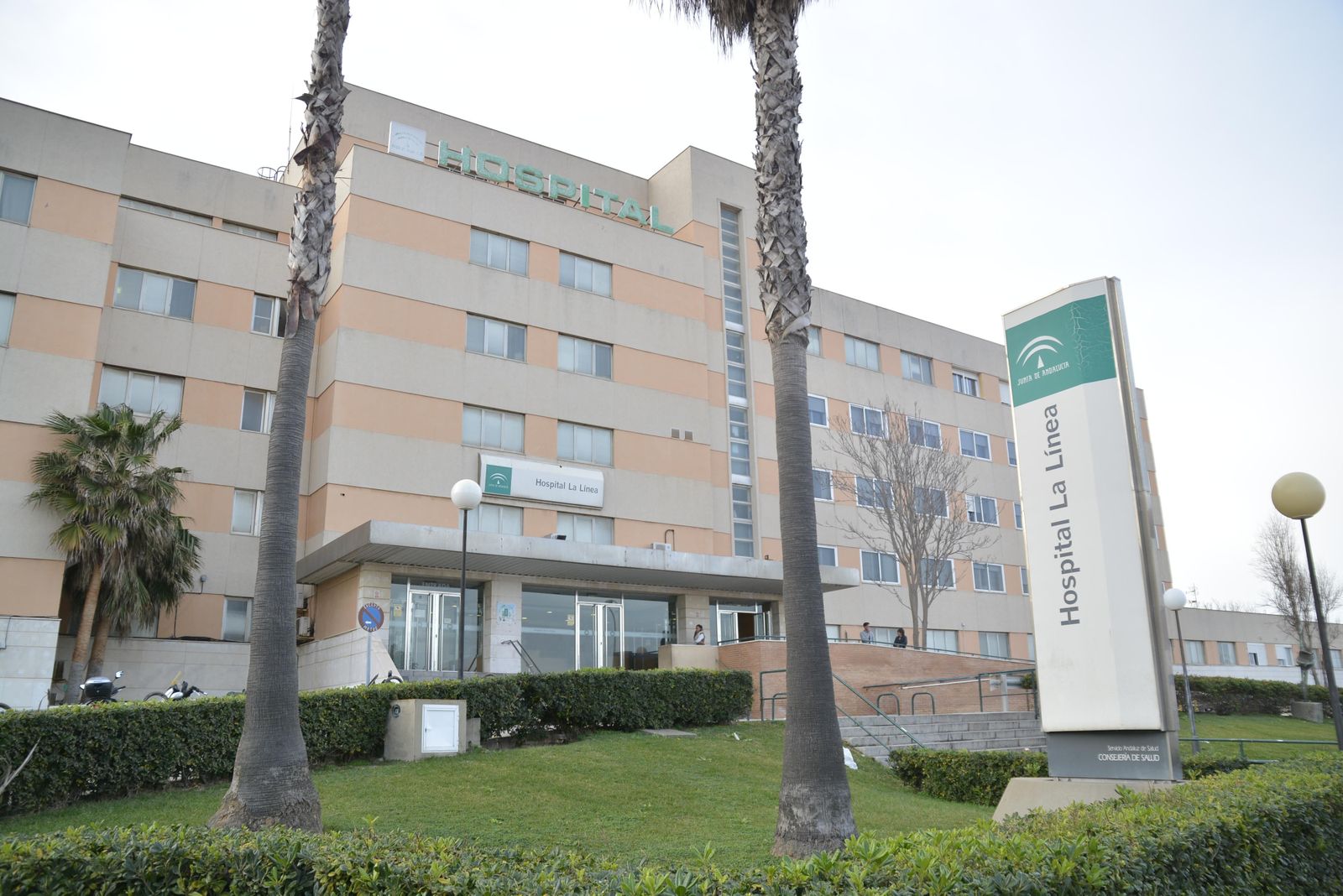 El antiguo hospital de La Línea, en 2017.