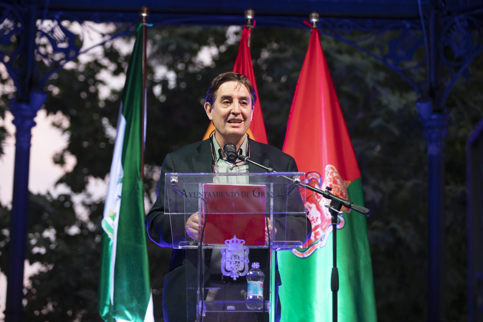 Luis García Montero durante una intervención reciente en Granada.