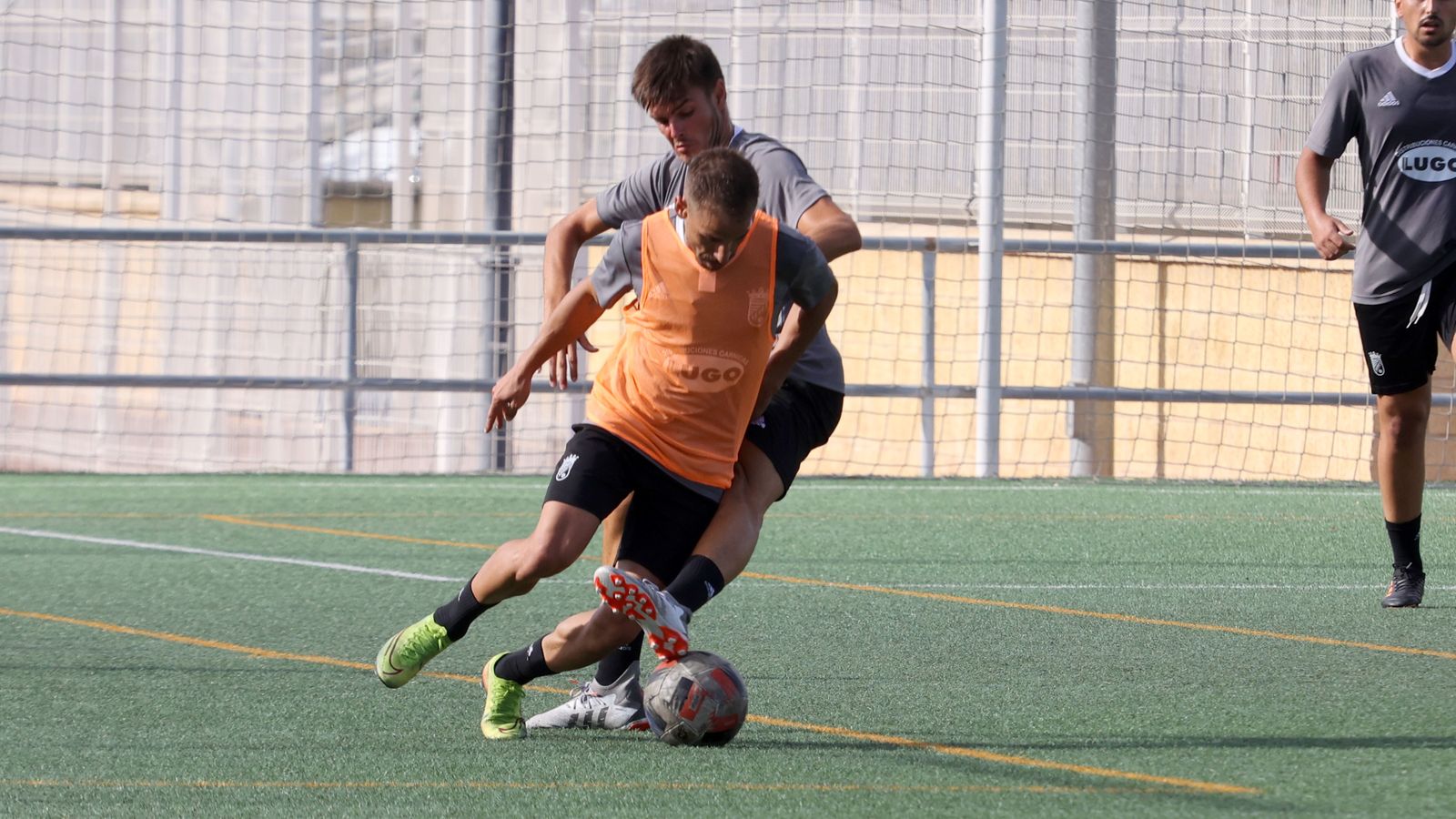 Entrenamiento del Xerez CD en la Granja