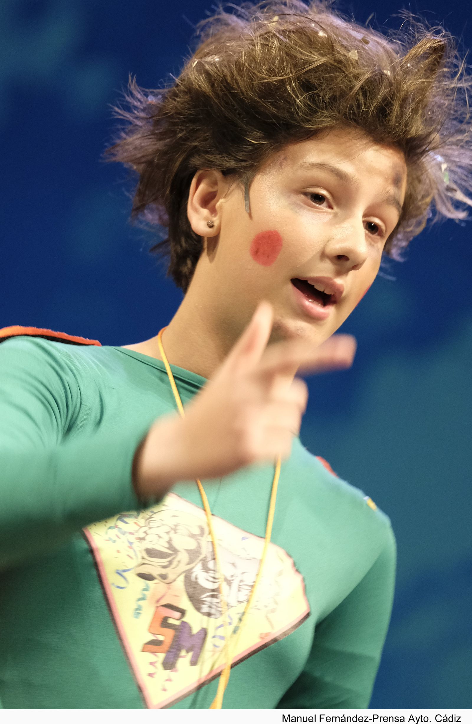 La chirigota puertorrealeña 'Los superminihéroes'.