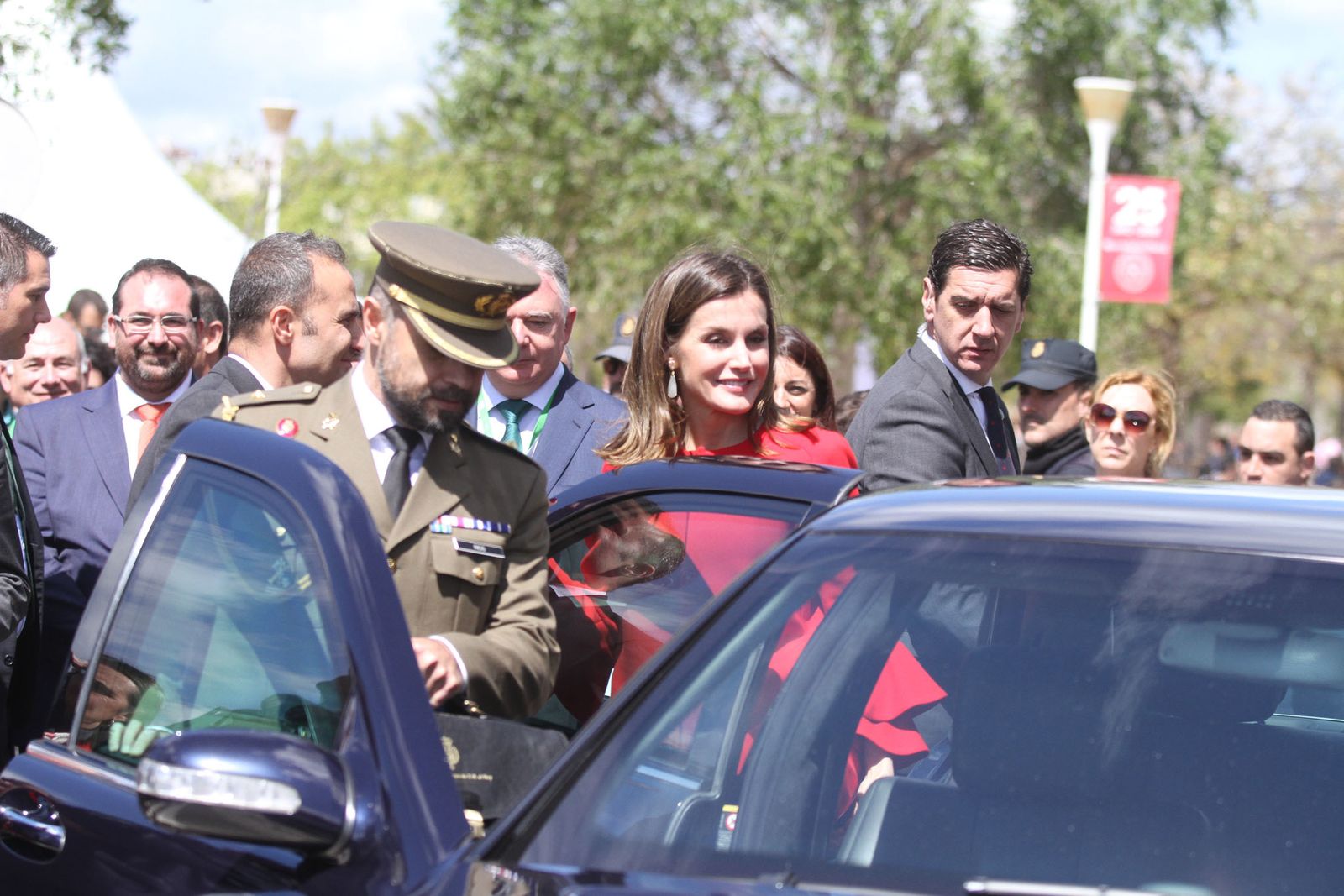 Imágenes de la visita de la reina Letizia a Huelva