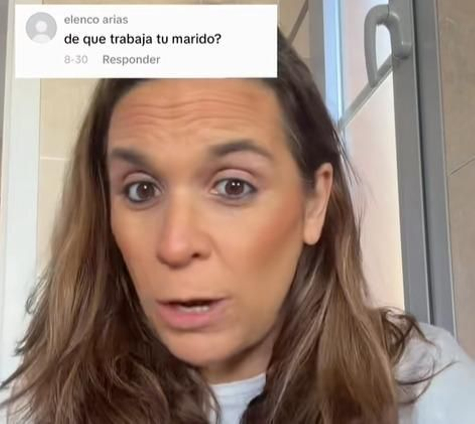 Ana Iglesias en un vídeo de Instagram