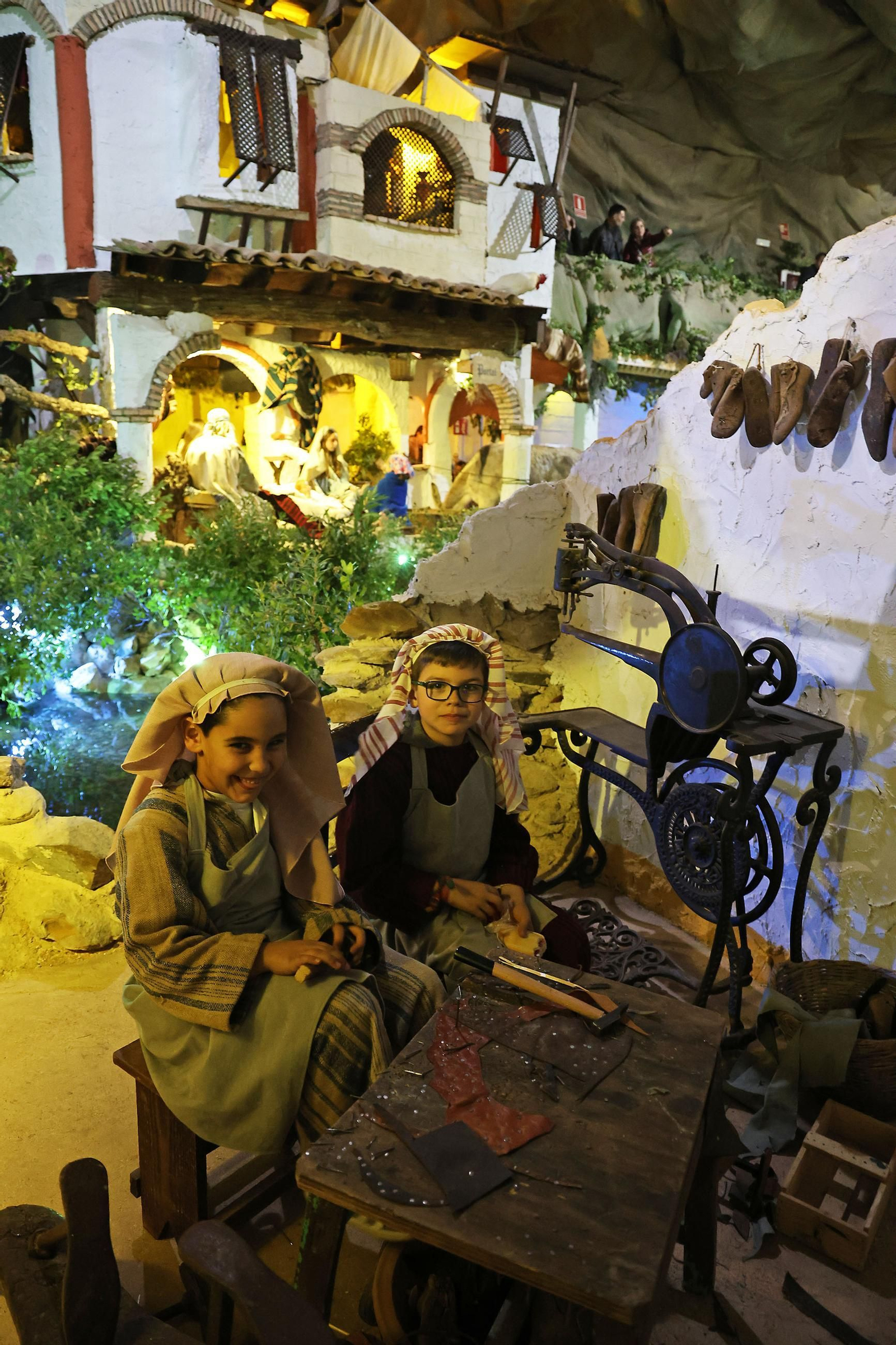 Las imágenes del Belén Viviente de Beas