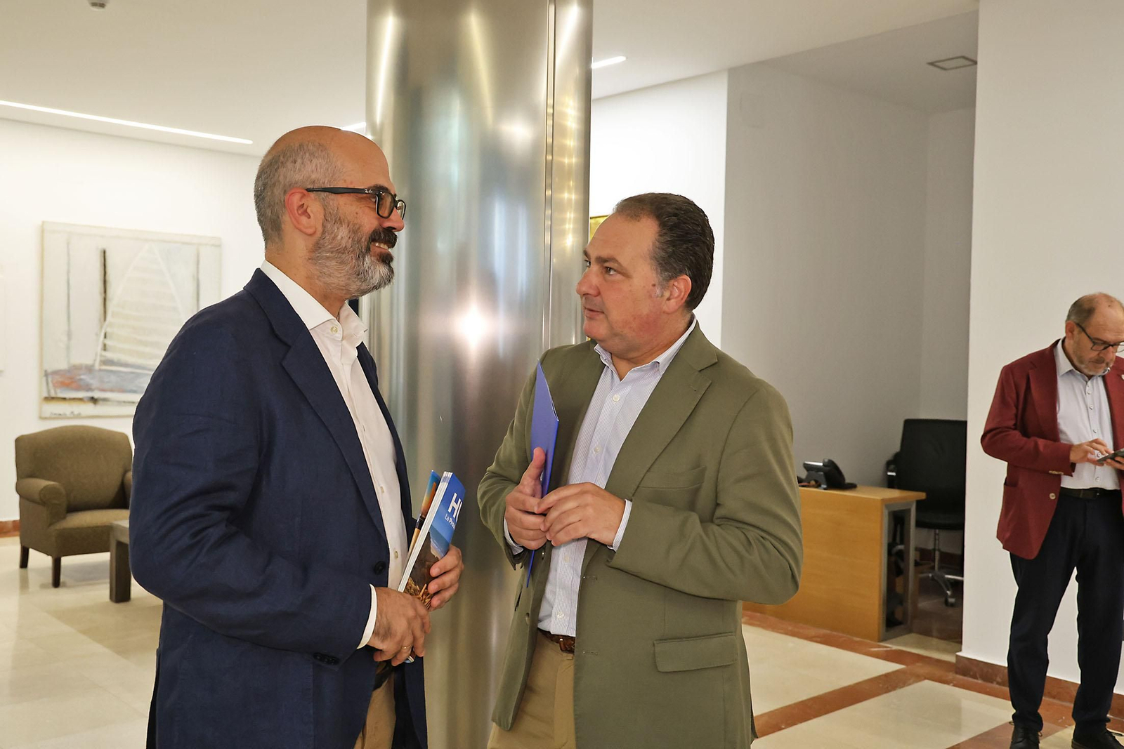 Imágenes de la presentación de la revista de Turismo "Huelva Tu Destino"