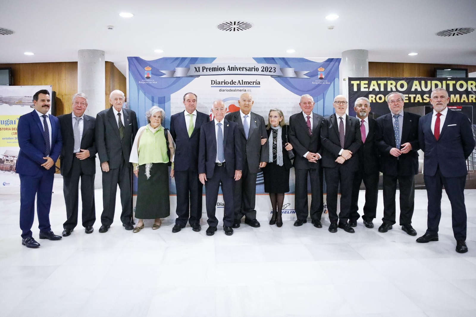 Imágenes de la Gala Aniversario de Diario de Almería, en Roquetas