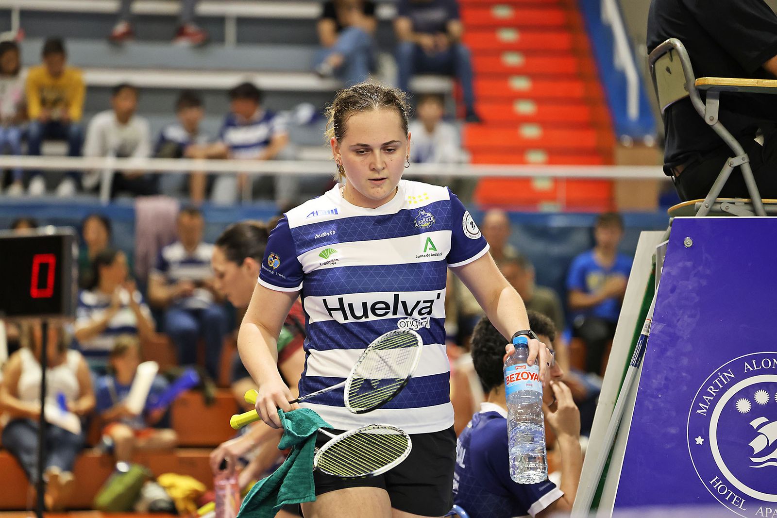 Imágenes de la final de liga de bádminton entre el IES La Orden y La RInconada