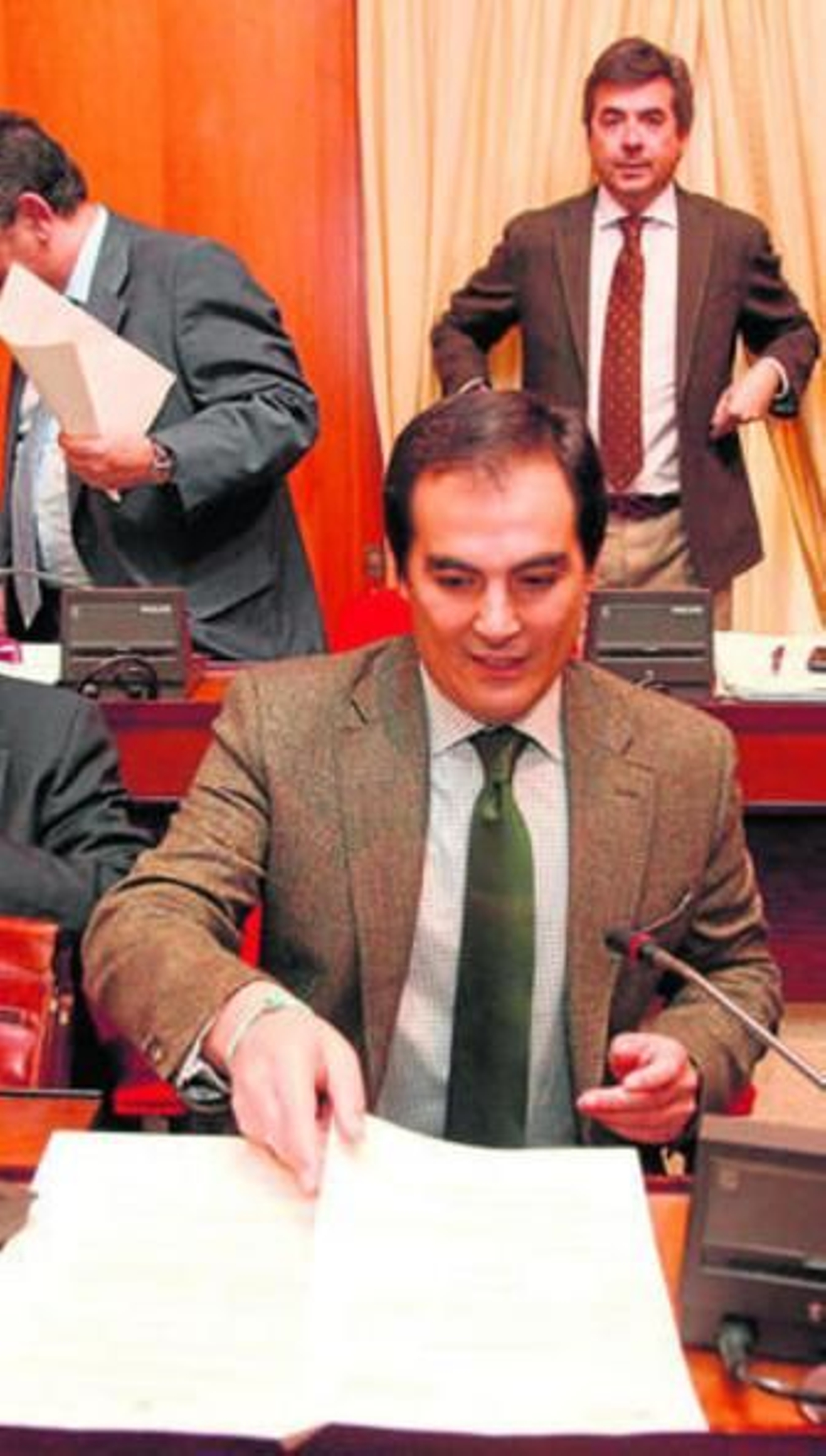 José Antonio Nieto, en el último Pleno.