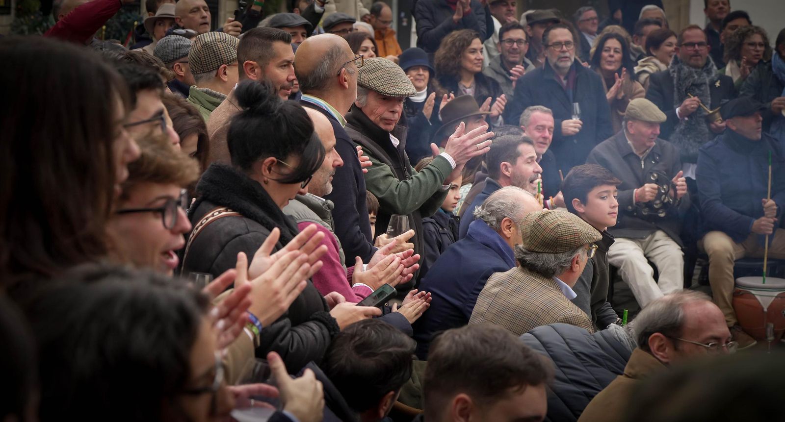 La zambomba mañanera de Jerez, en imágenes