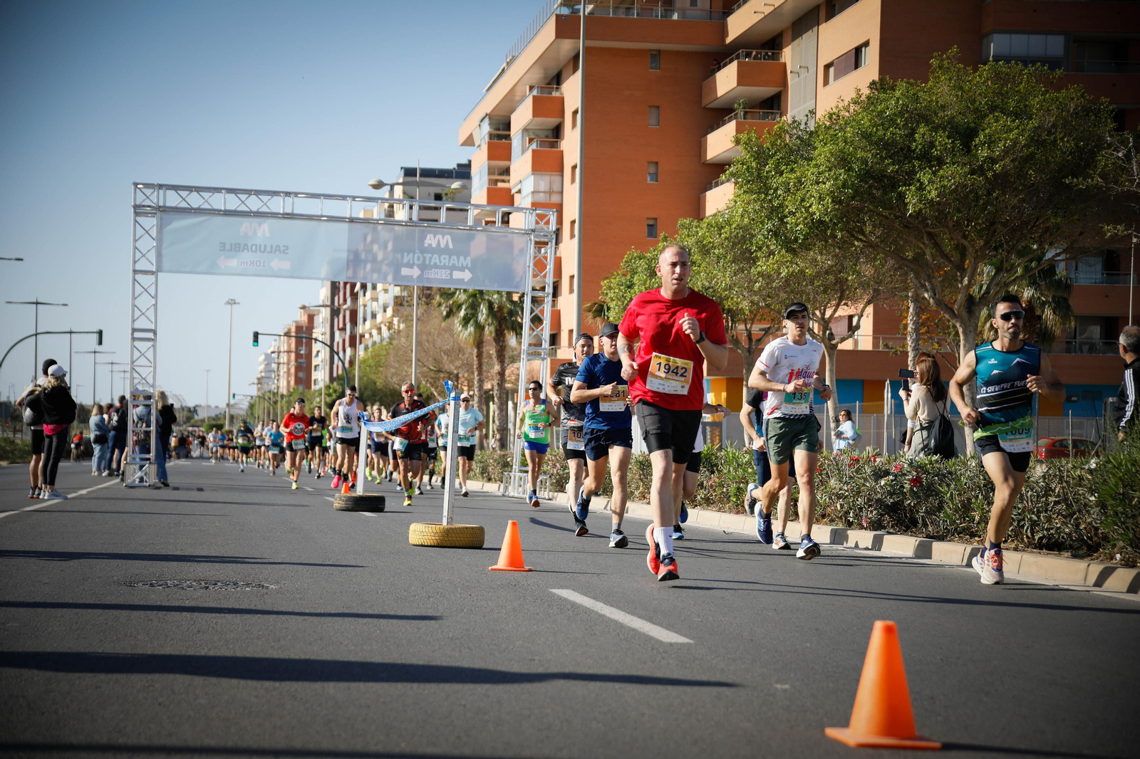 Imágenes de la Media Maratón Ciudad de Almería